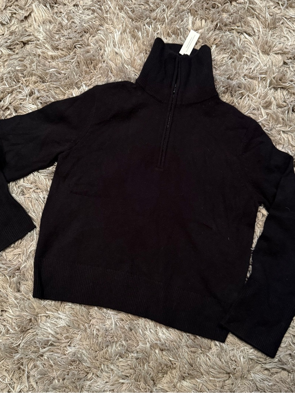 Banana Republic Cashmere Half-Zip Sweater